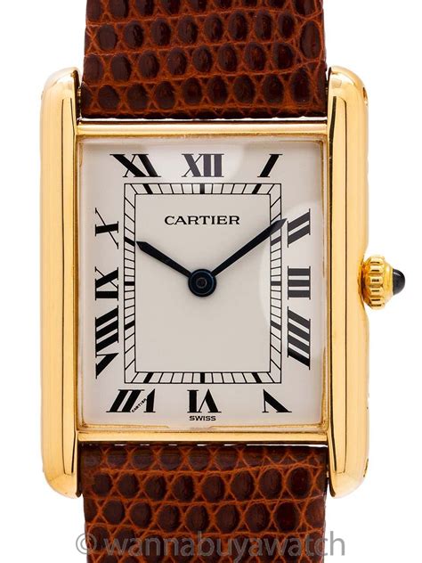 cartier old watch|pre owned watches cartier.